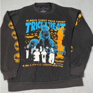 Trick 'R Treat Womens Size S Sam Tonal Japanese Sweatshirt